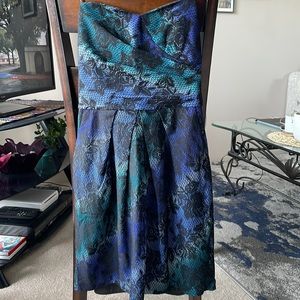 Le Chateau Strapless Lace Dress